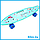 Детский скейт 125 светящиеся колеса, с ручкой и рисунком принтом, пенни борд Penny board скейтборд для детей, фото 4
