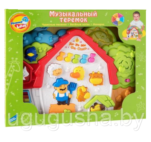 Развивающая игрушка Mommy Love "Музыкальный теремок"