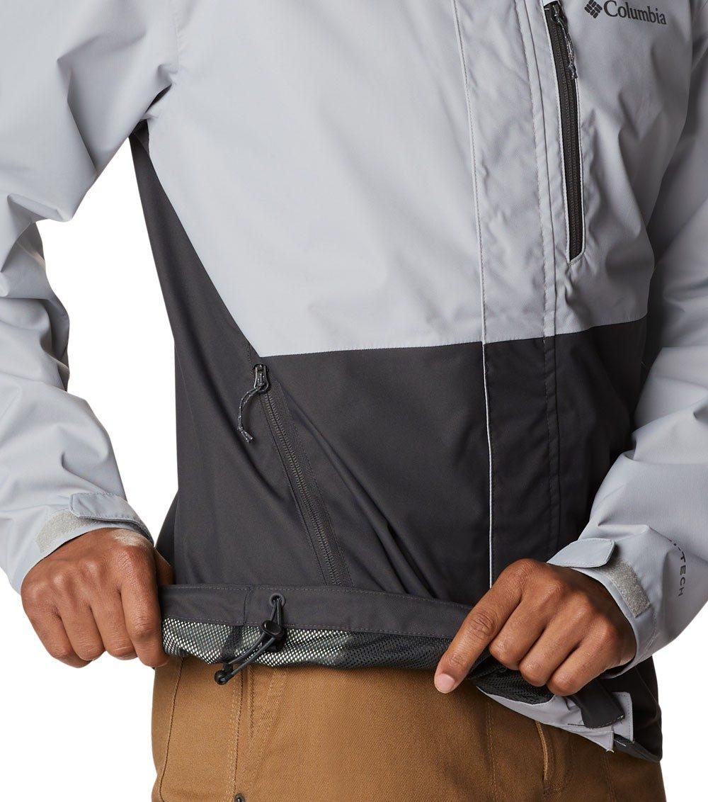 Куртка мембранная мужская Columbia Hikebound Jacket серый - фото 8 - id-p186169601