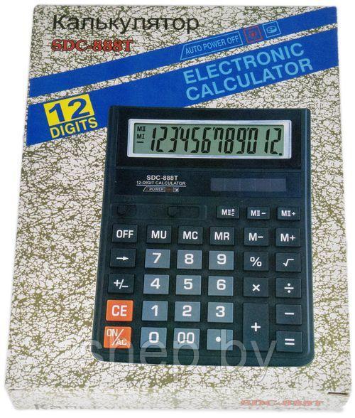 Калькулятор SDC-888T 12-ти разрядный - фото 3 - id-p203541523