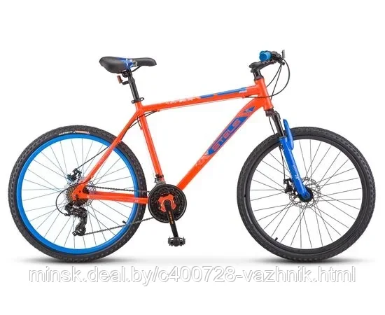 Велосипед Stels Navigator 500 MD 26" (красный/синий) - фото 1 - id-p177172044