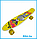 Детский скейт граффити, с рисунком принтом, полиуретановые колеса, пенни борд Penny board скейтборд для детей, фото 3