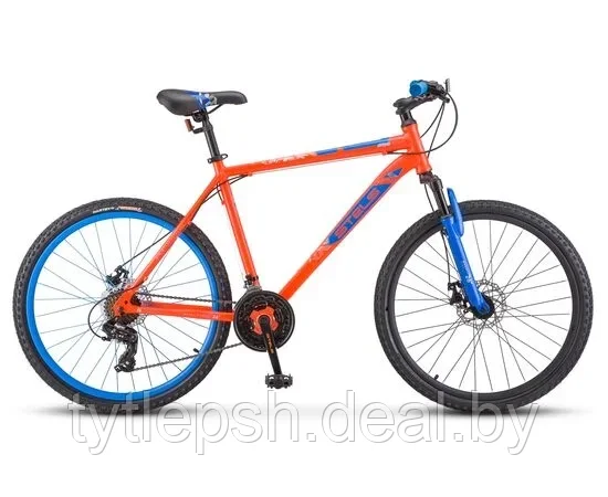 Велосипед Stels Navigator 500 MD 26" (синий/красный) - фото 1 - id-p177172046