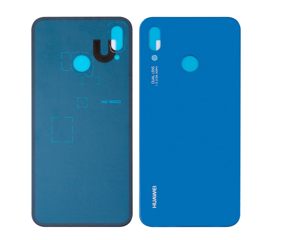 Задняя крышка корпуса для телефона Huawei P20 Lite, синяя