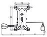 Механизм качения ТОПГАН синхро DMSL*150*200, для компьютерных кресел , рем комплект ремонт кресел. - фото 3 - id-p203545743