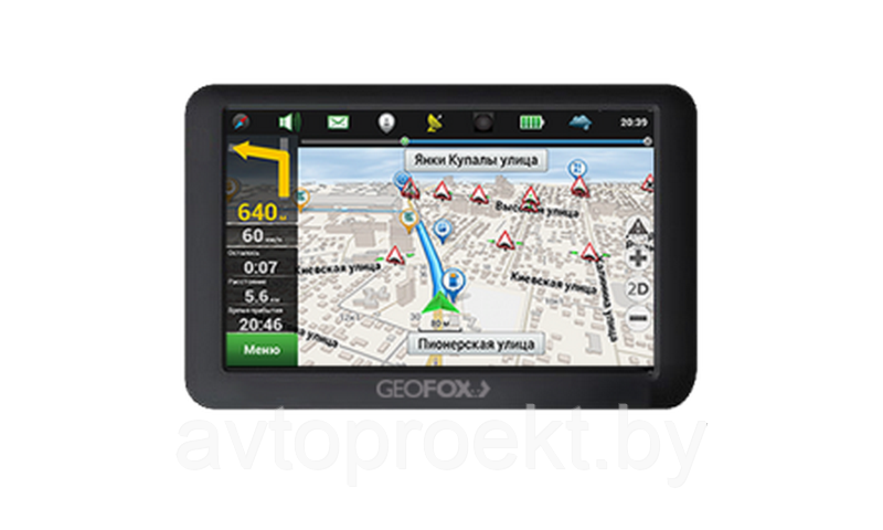 GPS навигатор GEOFOX MID 502 8gb