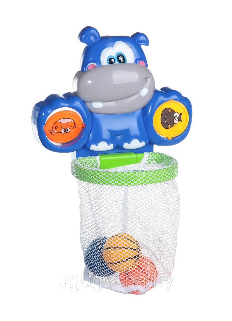 Игрушка для купания "Водный баскетбол", с аксессуарами (6 предметов), серия Веселое купание - фото 2 - id-p203559013