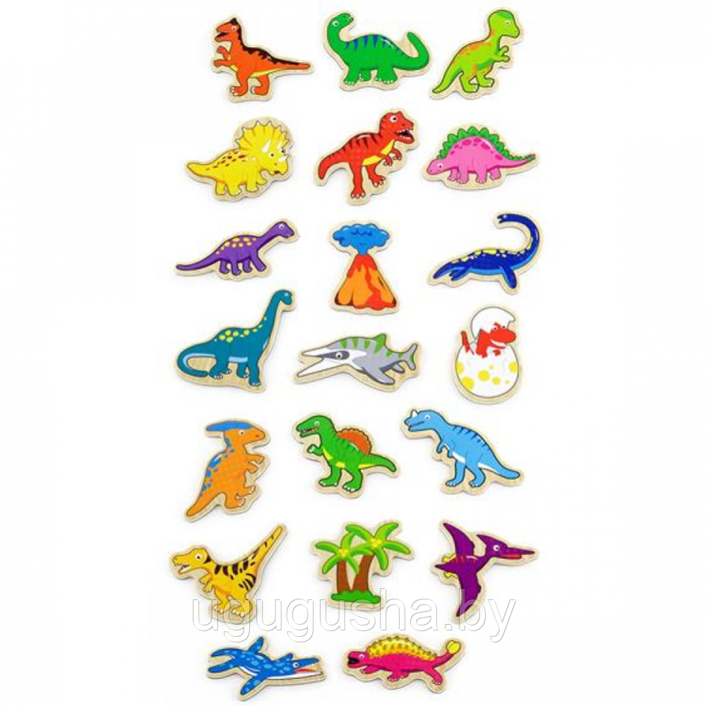 Набор игровой "Динозавры" на магнитах - фото 3 - id-p203559021