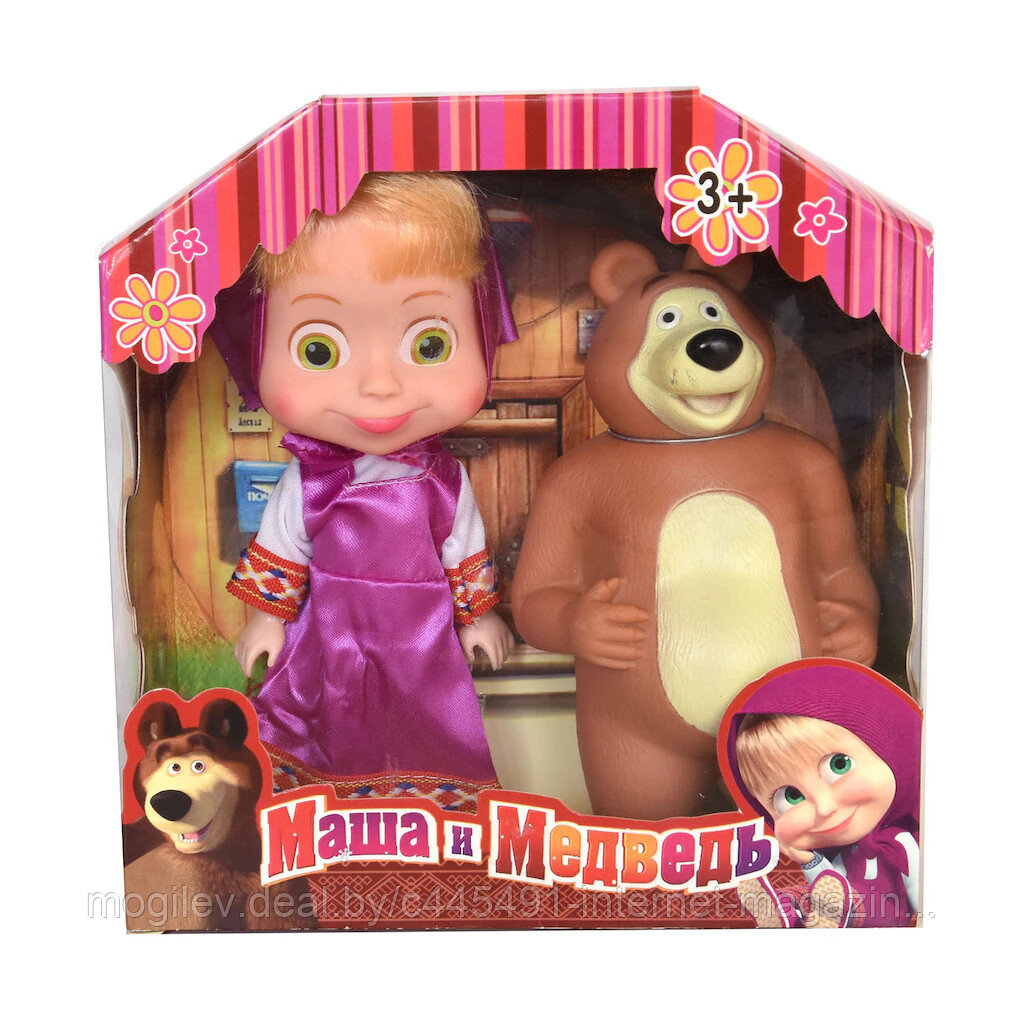 Игровой набор "Маша и Медведь" 3001AB