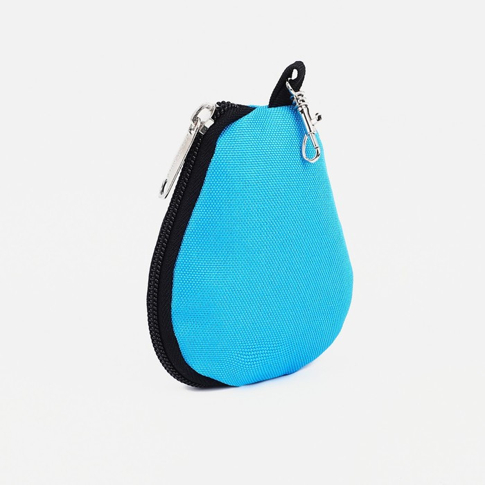 Рюкзак на молнии, кошелёк, цвет голубой - фото 5 - id-p203560154