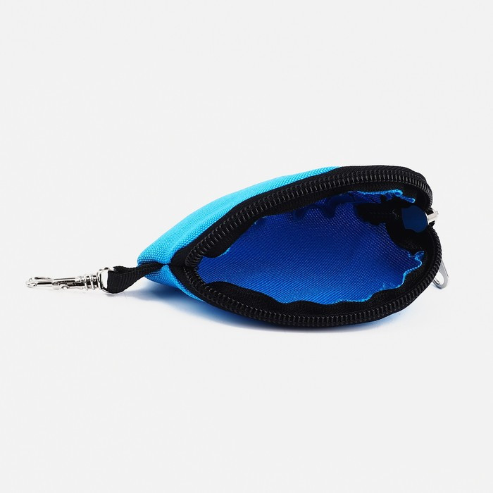 Рюкзак на молнии, кошелёк, цвет голубой - фото 6 - id-p203560154
