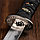 Сувенирное оружие «Катана»,  чёрные ножны с узорами в виде дракона, 47 см, фото 10
