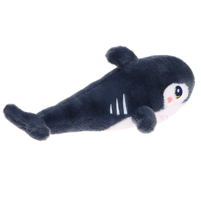 Мягкая игрушка «Акула», цвет тёмно-серый, 45 см - фото 3 - id-p203566083