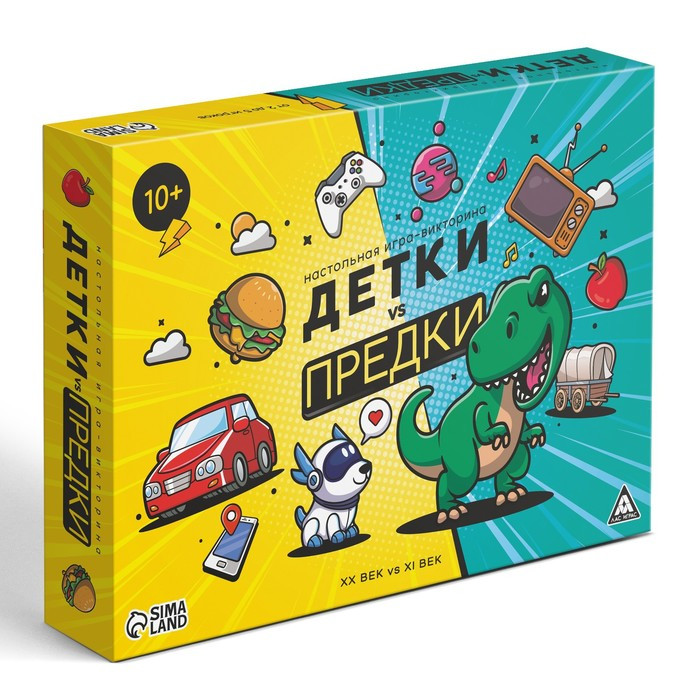 Настольная игра-викторина «Детки vs предки», 10+ - фото 4 - id-p203572796