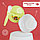 Набор детской посуды «Друзья», 3 предмета: тарелка на присоске, крышка, ложка, цвет зелёный, фото 5