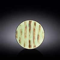 Тарелка круглая Wilmax Scratch, d=18 см, цвет фисташковый