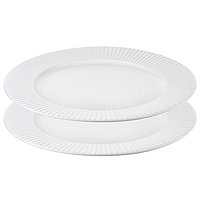 Набор обеденных тарелок Liberty Jones Soft Ripples, 27 см, цвет белый