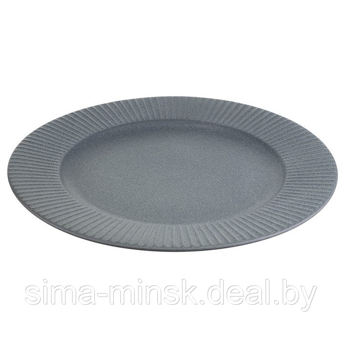 Набор обеденных тарелок Liberty Jones Soft Ripples, 27 см, цвет серый - фото 5 - id-p203567940