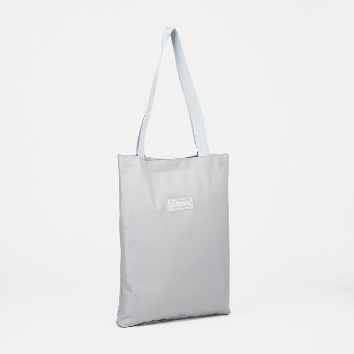 Рюкзак на молнии, шопер, сумка, пенал, цвет серый - фото 6 - id-p203570452