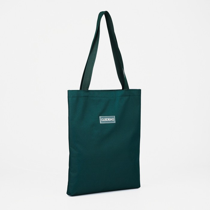 Рюкзак на молнии, шопер, сумка, пенал, цвет зелёный - фото 6 - id-p203570453