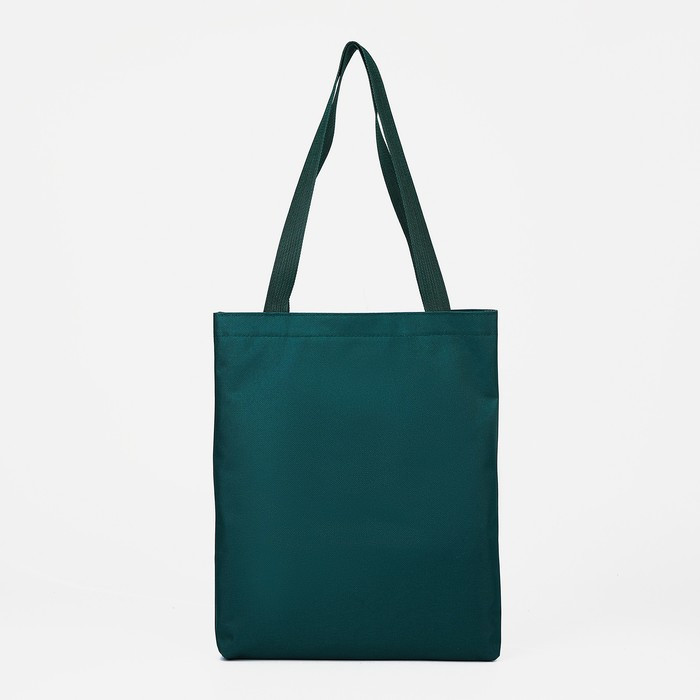 Рюкзак на молнии, шопер, сумка, пенал, цвет зелёный - фото 7 - id-p203570453