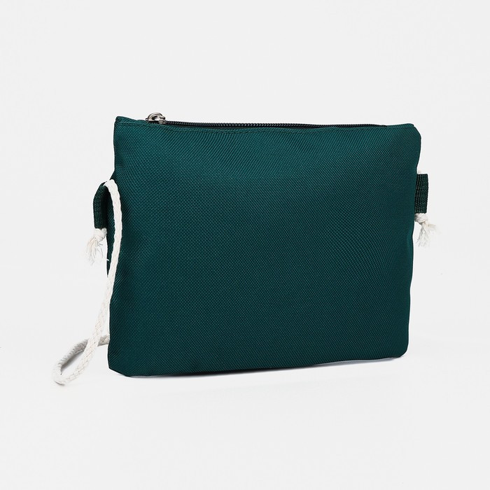 Рюкзак на молнии, шопер, сумка, пенал, цвет зелёный - фото 9 - id-p203570453