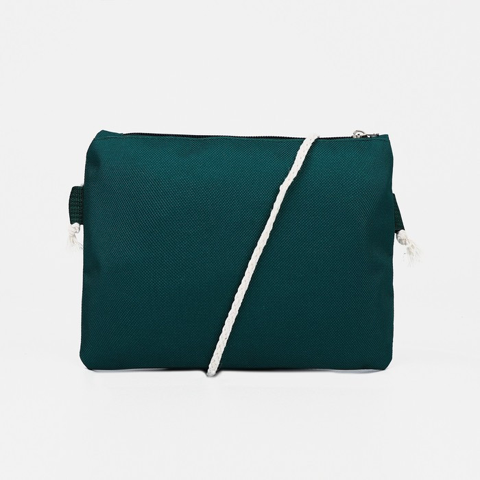 Рюкзак на молнии, шопер, сумка, пенал, цвет зелёный - фото 10 - id-p203570453