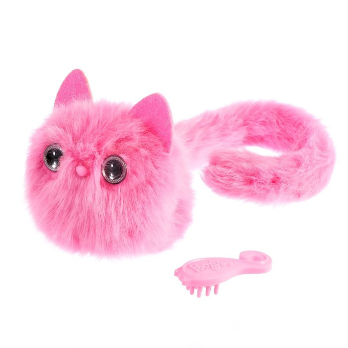 Игрушка интерактивная «Мой котёнок», браслет, свет, звук, цвет розовый - фото 2 - id-p203562730