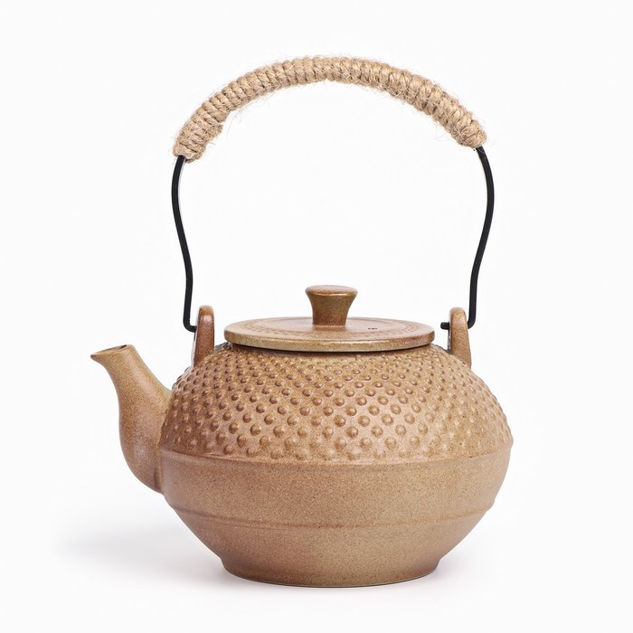 Чайник ручной работы для чайной церемонии с чайной плитой, 300 мл - фото 2 - id-p203576076