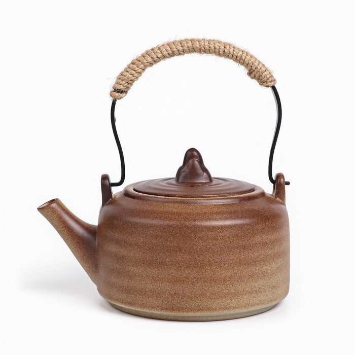 Чайник ручной работы для чайной церемонии с чайной плитой, 300 мл - фото 2 - id-p203576077