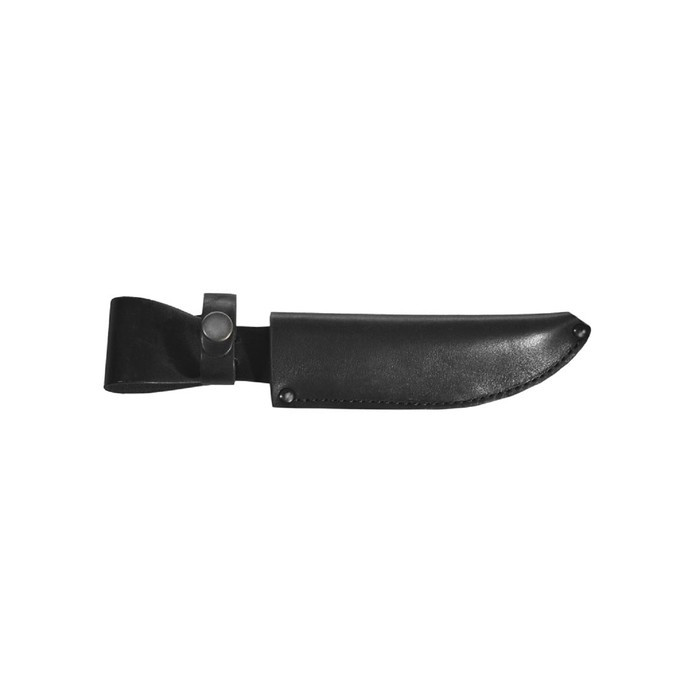 Чехол для ножа средний, с лезвием длиной 16 см, кожаный - фото 1 - id-p203580265