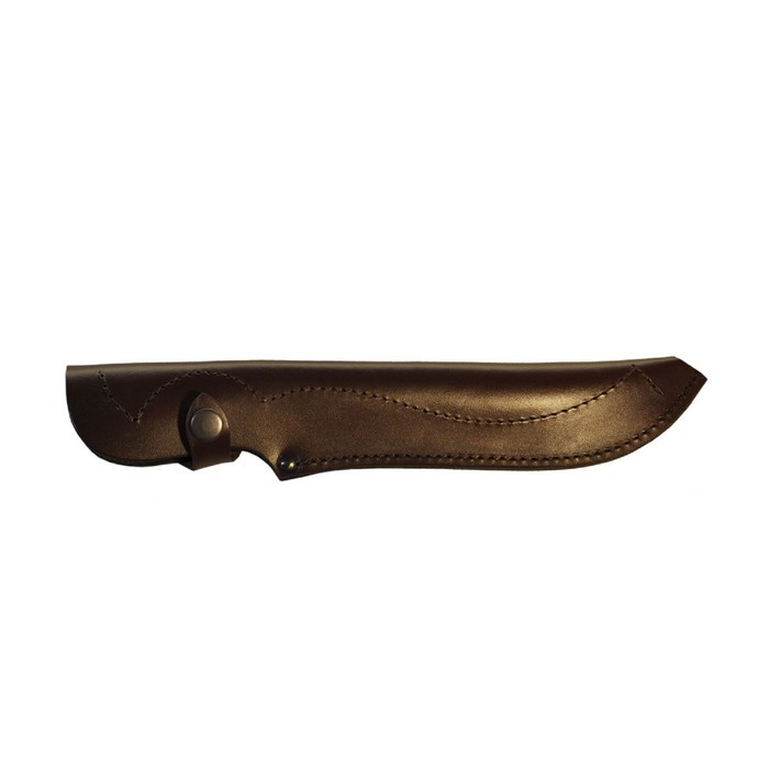 Чехол для ножа закрытый средний, с лезвием длиной 15,5 см, кожаный, микс цветов - фото 1 - id-p203580267