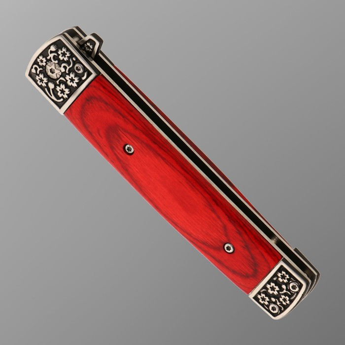 Нож складной "Танто", ручка дерево 22,8см, клинок 9,5см - фото 4 - id-p203580284