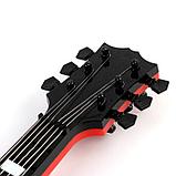 Музыкальная игрушка-гитара «Электро», световые и звуковые эффекты, работает от батареек, фото 2