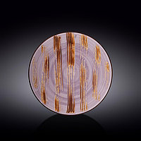Тарелка круглая Wilmax Scratch, d=25.5 см, цвет лавандовый