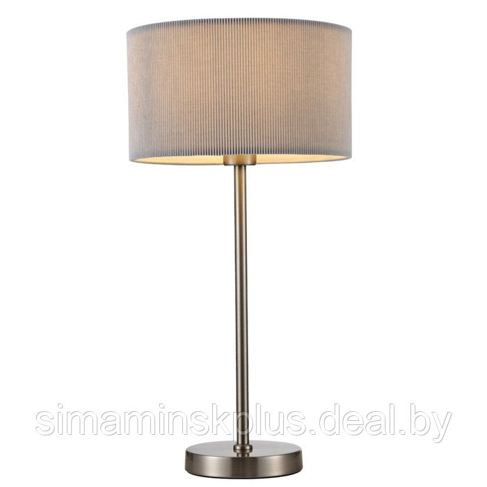 Настольная лампа MALLORCA, 1x40Вт E27, цвет серебро - фото 2 - id-p203576039