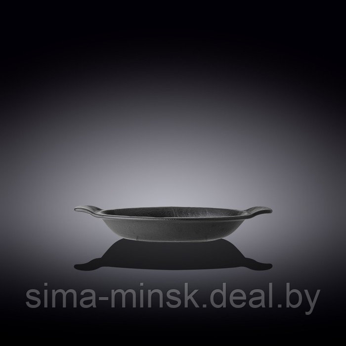 Форма для запекания овальная Wilmax, с ручками, 23.5х12.5 см, 300 мл, цвет чёрный сланец - фото 2 - id-p203567103