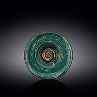 Тарелка глубокая Wilmax Spiral, d=20 см, 800 мл, цвет зелёный