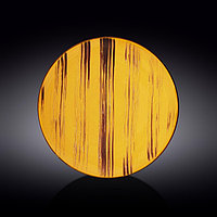 Тарелка круглая Wilmax Scratch, d=28 см, цвет жёлтый