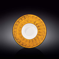Тарелка глубокая Wilmax Splach, d=24 см, 200 мл, цвет жёлтый