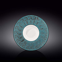 Тарелка глубокая Wilmax Splach, d=24 см, 200 мл, цвет голубой