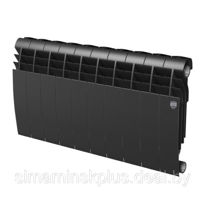 Радиатор биметаллический Royal Thermo BiLiner 350 /Noir Sable, 350x87 мм, 10 секций - фото 1 - id-p203579800