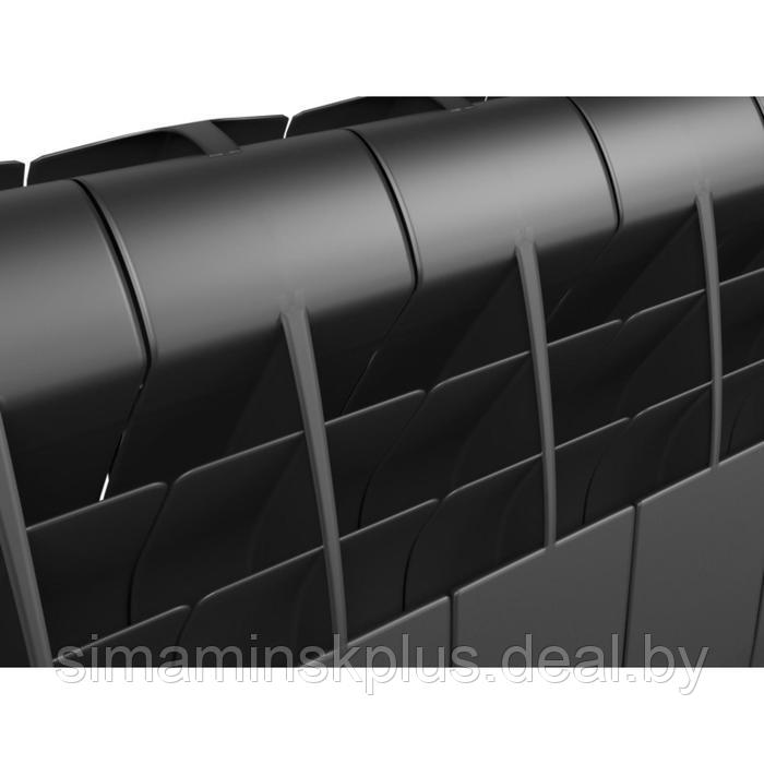 Радиатор биметаллический Royal Thermo BiLiner 350 /Noir Sable, 350x87 мм, 10 секций - фото 3 - id-p203579800