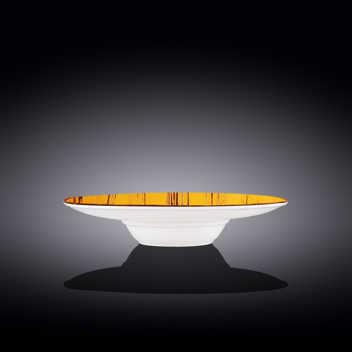 Тарелка глубокая Wilmax Scratch, d=27 см, 250 мл, цвет жёлтый - фото 2 - id-p203579675
