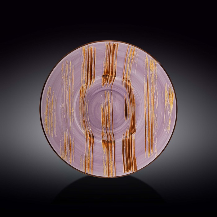 Тарелка глубокая Wilmax Scratch, d=27 см, 250 мл, цвет лавандовый - фото 1 - id-p203579677