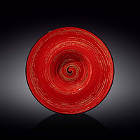 Тарелка глубокая Wilmax Spiral, d=27 см, 250 мл, цвет красный