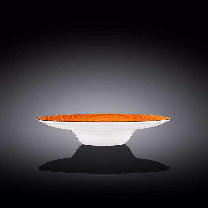 Тарелка глубокая Wilmax Spiral, d=27 см, 250 мл, цвет оранжевый - фото 2 - id-p203579679