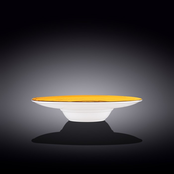 Тарелка глубокая Wilmax Spiral, d=27 см, 250 мл, цвет жёлтый - фото 2 - id-p203579680