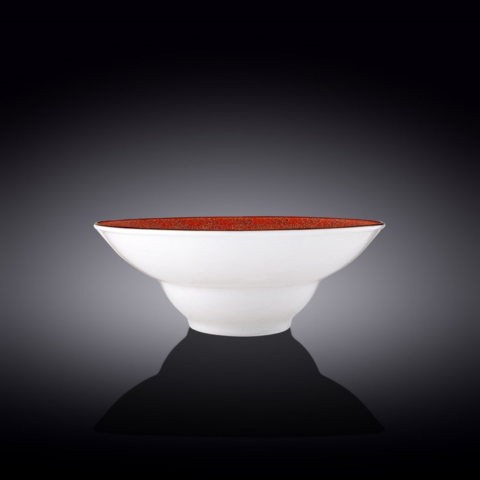 Тарелка глубокая Wilmax Splach, d=25.5 см, 1.5 л, цвет красный - фото 2 - id-p203579699