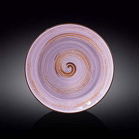 Тарелка глубокая Wilmax Spiral, d=28.5 см, 500 мл, цвет лавандовый